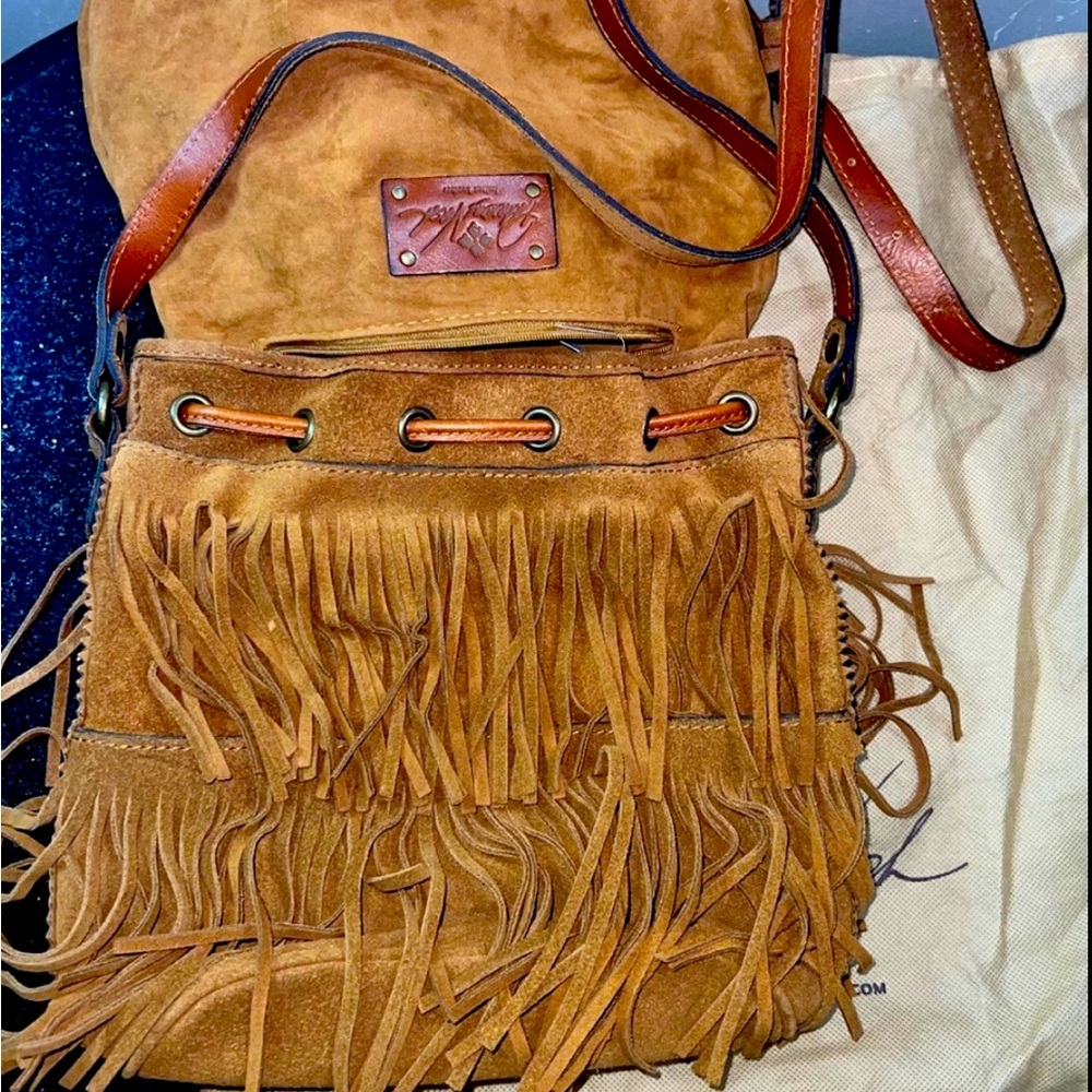 Patricia Nash vintage bucket bag with dust bag